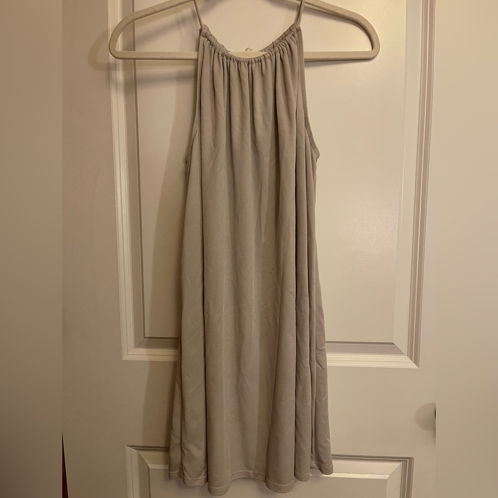 Gray summer dress